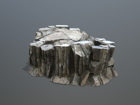 Cliff rocks 3D 模型