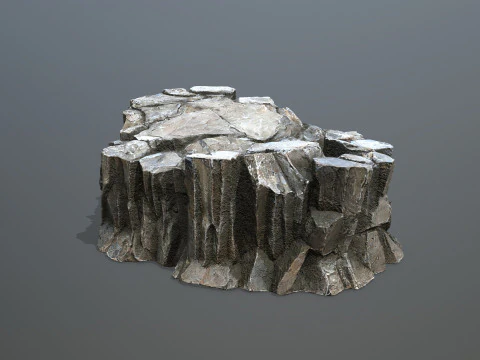 Cliff rocks 3D Model
