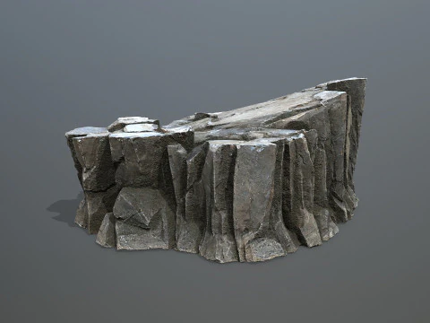 Cliff rocks 3D Model