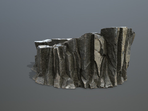 Cliff rocks 3D 模型