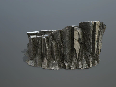 Cliff rocks 3D Model