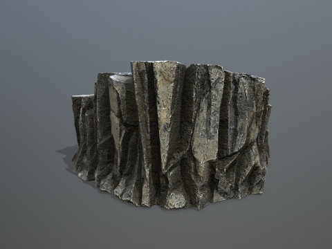 Cliff rocks 3D 模型