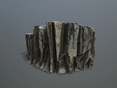Cliff rocks 3D Model