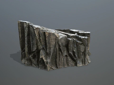 Cliff rocks 3D Model
