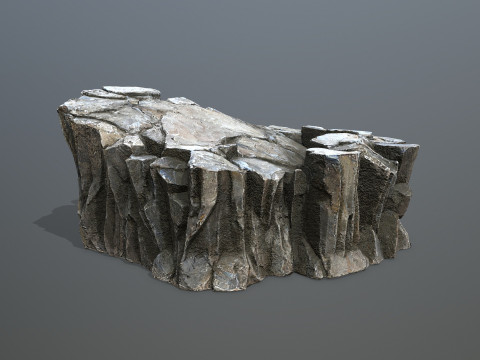 Cliff rocks 3D 模型