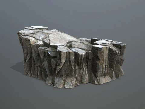 Cliff rocks 3D Model