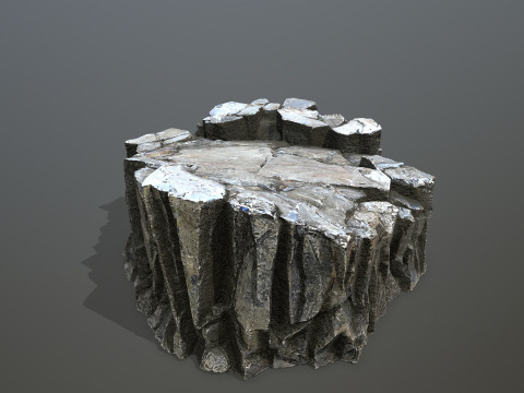 Cliff rocks 3D 模型