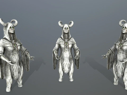 Angel fountain 3D Model