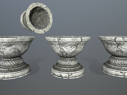 Angel fountain 3D Модель