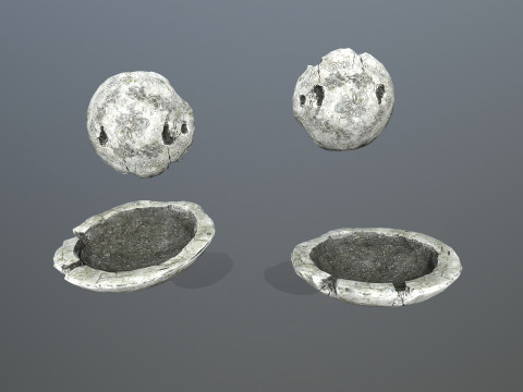 Angel fountain 3D Модель
