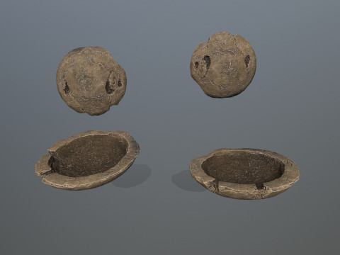 Angel fountain 3D Model