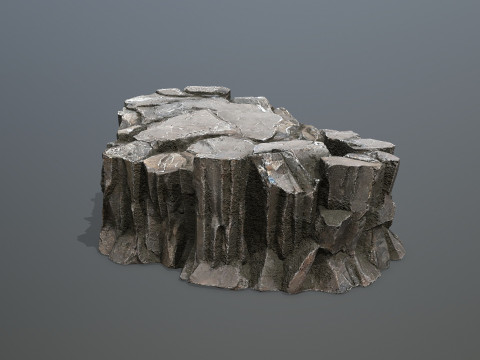 Cliff rocks 3D Модель