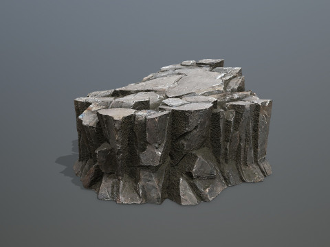 Cliff rocks 3D Модель