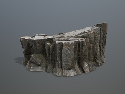 Cliff rocks 3D Модель