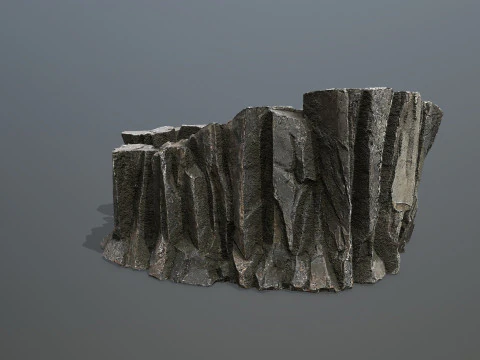 Cliff rocks 3D Model