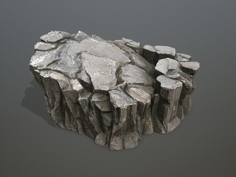 Cliff rocks 3D Модель