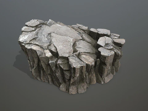 Cliff rocks 3D Model