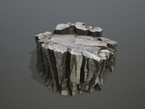 Cliff rocks 3D Модель