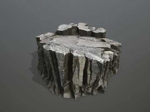 Cliff rocks 3D Model