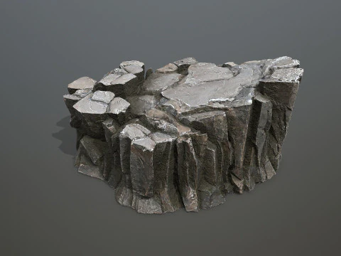 Cliff rocks 3D Model