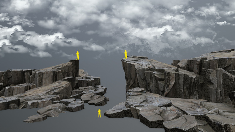 Desert cliff rocks 3D मॉडल .c4d .max .obj .3ds .fbx .stl .blend 