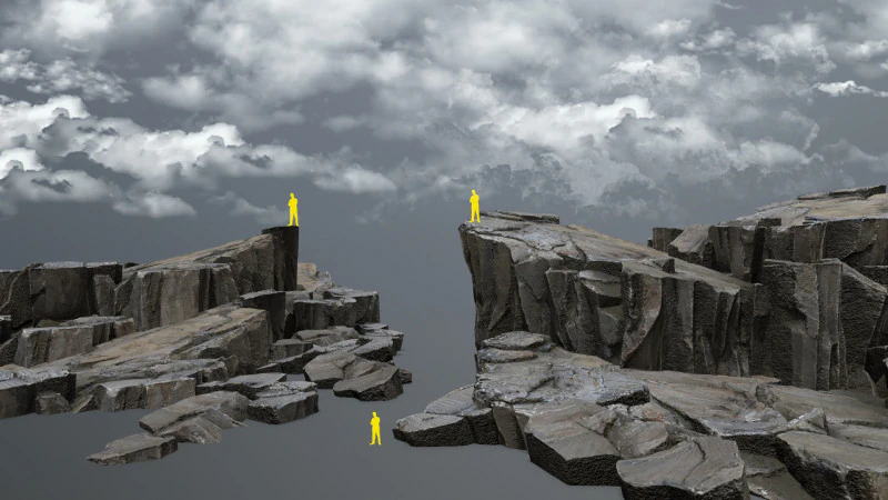 Desert cliff rocks 3D Model .c4d .max .obj .3ds .fbx .stl .blend 