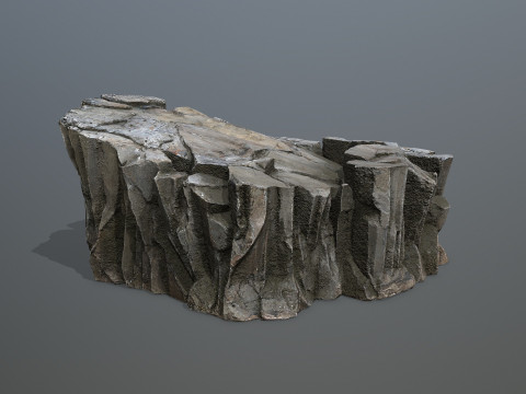 Desert cliff rocks 3D मॉडल