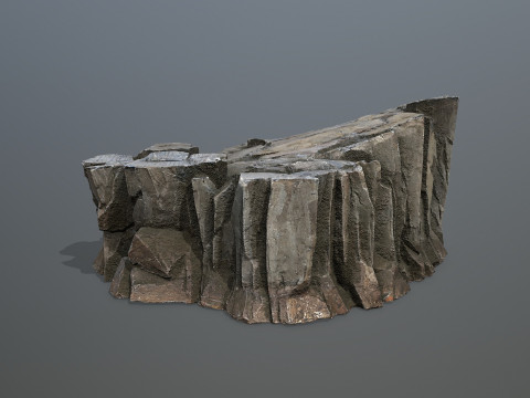 Desert cliff rocks 3D मॉडल