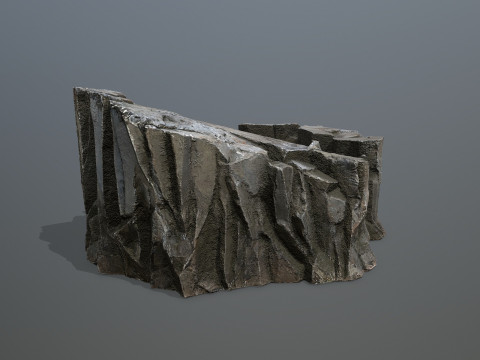 Desert cliff rocks 3D मॉडल