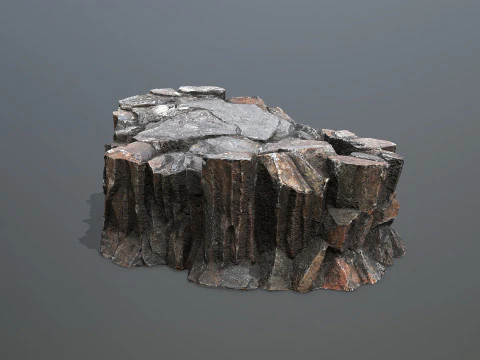 Volcanic rocks 3D Model