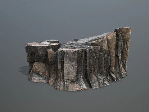 Volcanic rocks 3D Model
