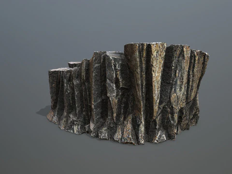 Volcanic rocks 3D Model