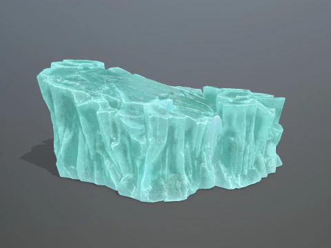 Buz kayaları 3D Model