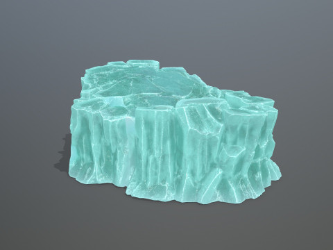 Ice rocks Modello 3D