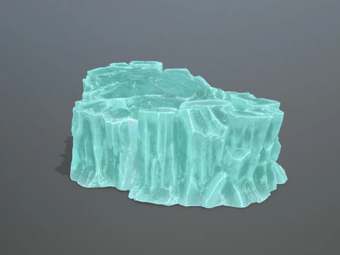 Buz kayaları 3D Model