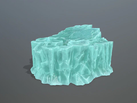 Buz kayaları 3D Model