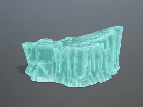 Buz kayaları 3D Model