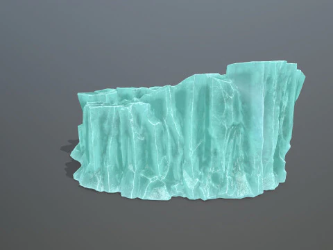 Buz kayaları 3D Model