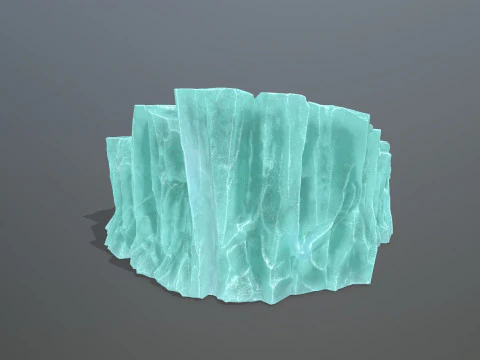 Buz kayaları 3D Model