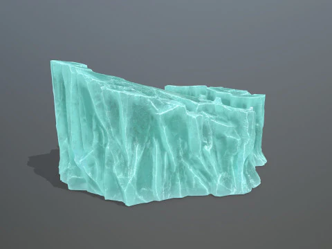 Buz kayaları 3D Model