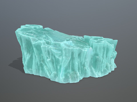 Ice rocks Modello 3D