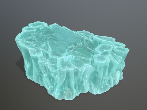 Ice rocks Modello 3D