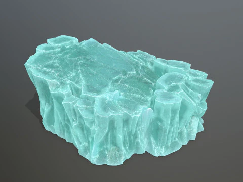 Buz kayaları 3D Model