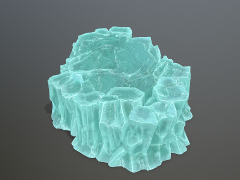 Ice rocks Modello 3D