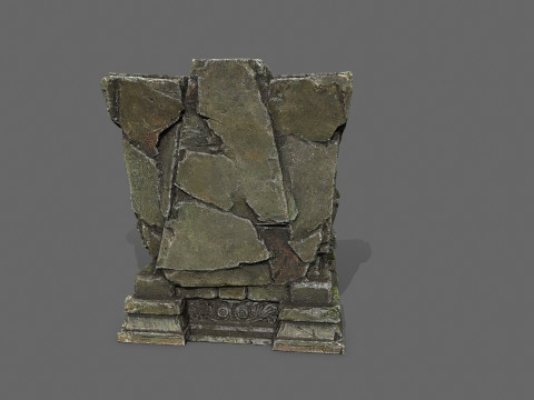 Old throne 3D Модель