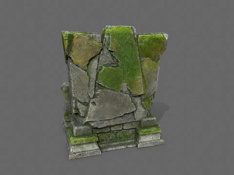 Old throne 3D Model