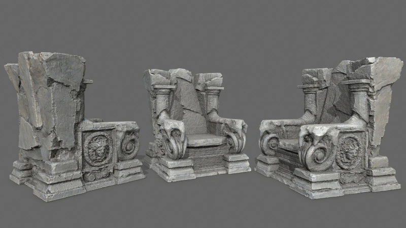 Stary tron Model 3D .c4d .max .obj .3ds .fbx .stl .blend 