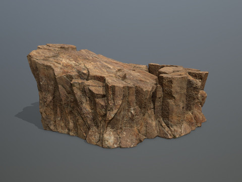 Desert rocks 3D मॉडल