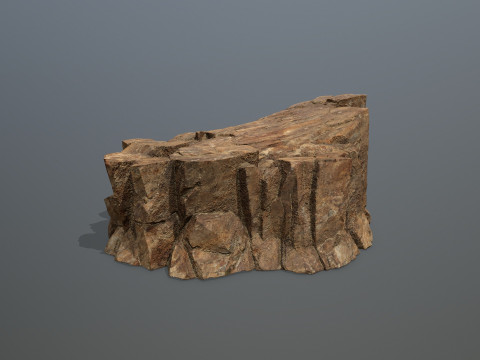 Desert rocks 3D मॉडल