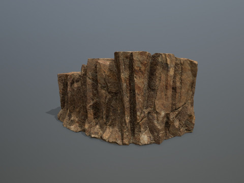 Desert rocks 3D मॉडल